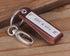 customizable leather keychain