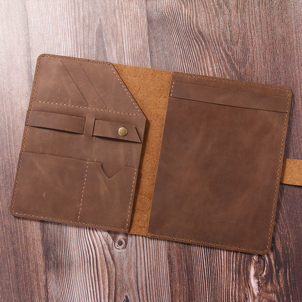 Personalized Leather A5 Portfolio