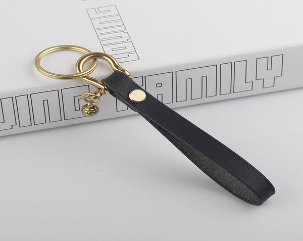 leather key ring