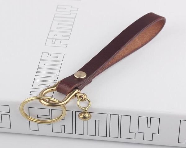 custom handstamped key chain