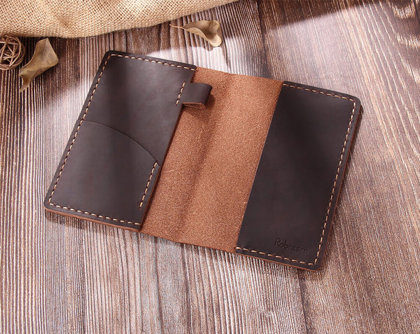 personalized leather field notes cover