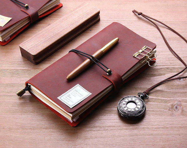 Custom Leather Traveler's Notebook