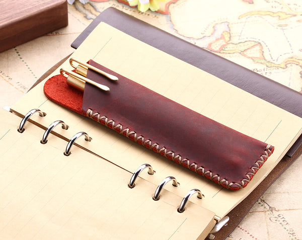 leather pencil case