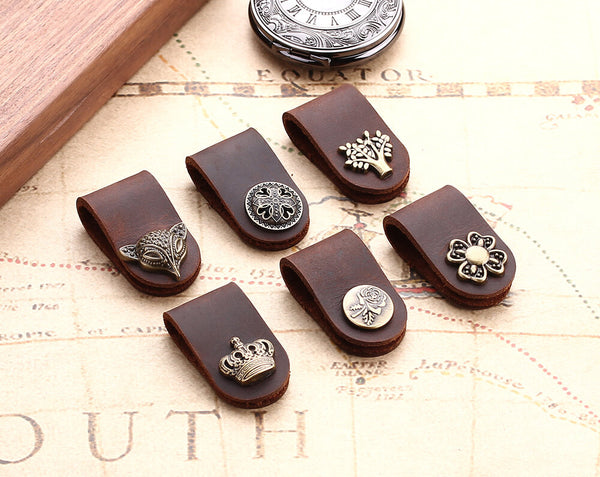 leather cable organizer