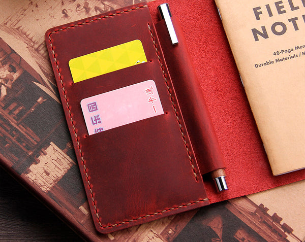 Personalized Field Notes Leather Journal Cover