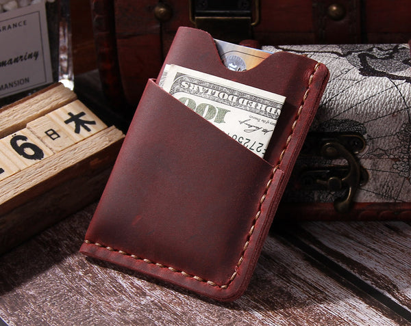 leather card holder