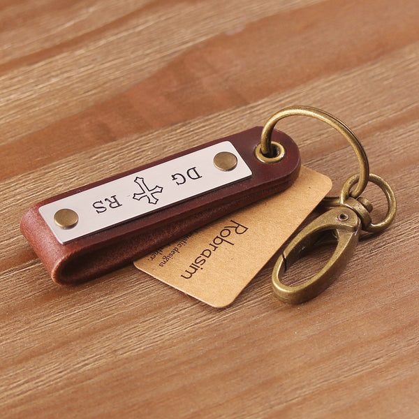 GPS coordinates keychain