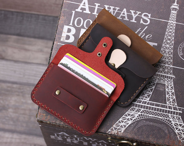 handmade leather wallets