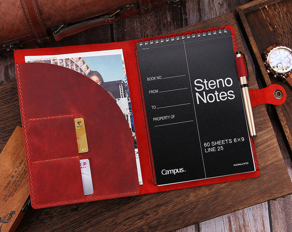 Personalized Leather Covers for 6