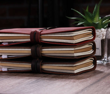 Robrasim Personalized Genuine Leather Notebook