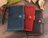 Handmade Leather Passport Holders for 2 Passports, Vintage Travel Wallet for Couples