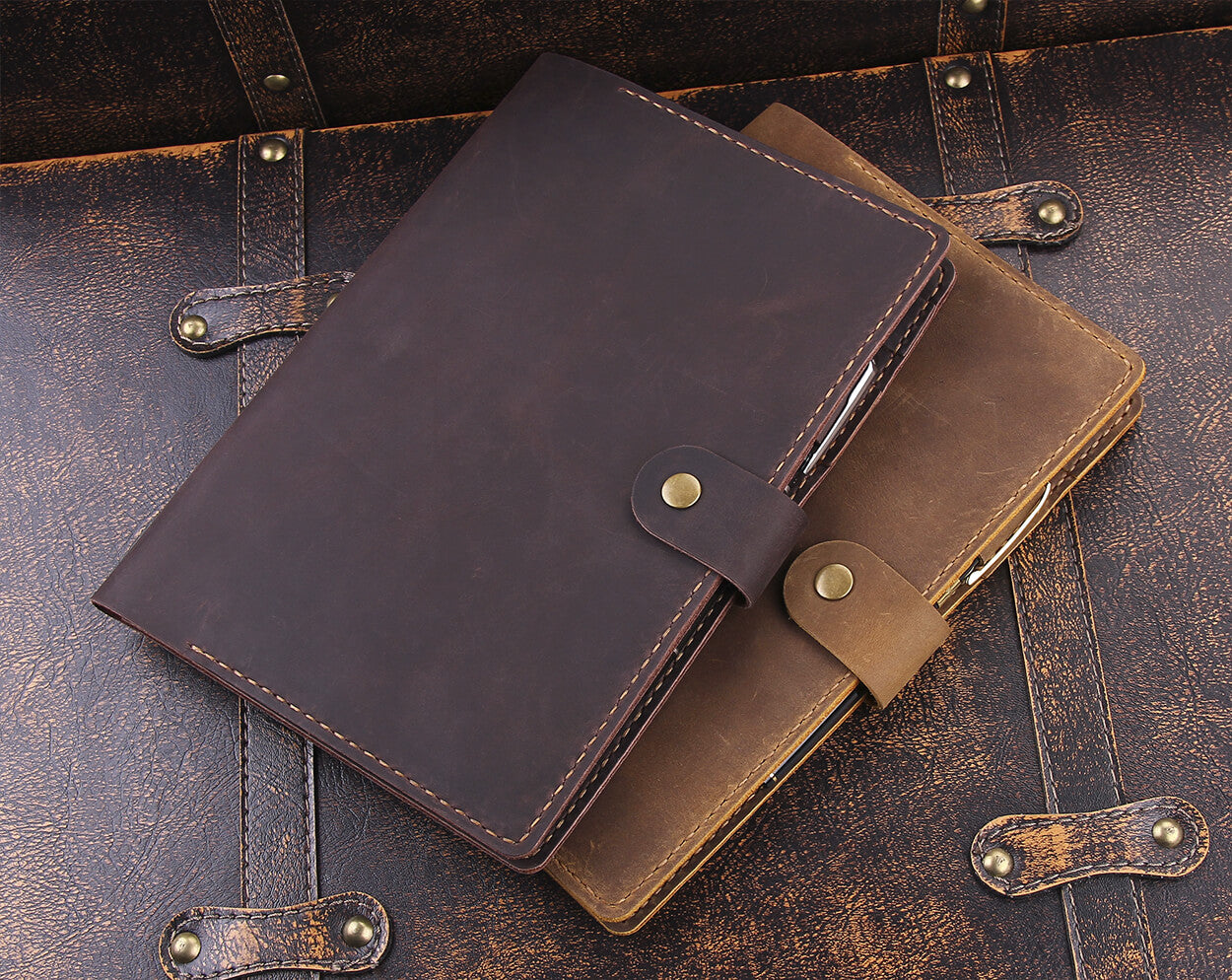 Notebook Backplate 100PCS Leather Notebook Covers for 6