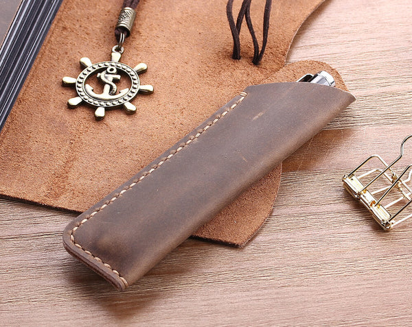 leather pencil case