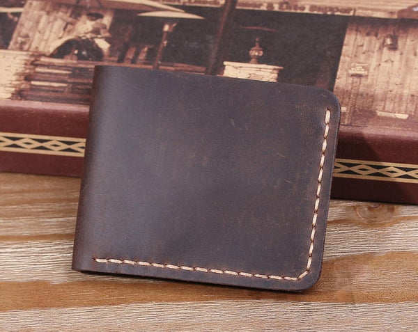 leather bifold card wallet