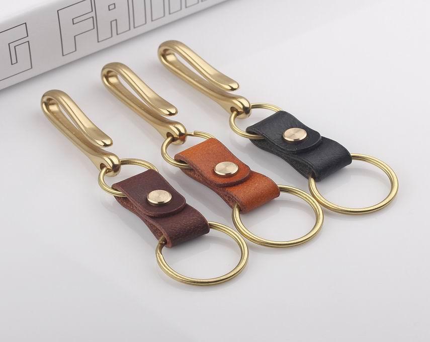 Brass Carabiner Keychain Brass Key Ring Key Carabiner, Cute