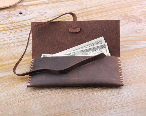 handmade leather wallets