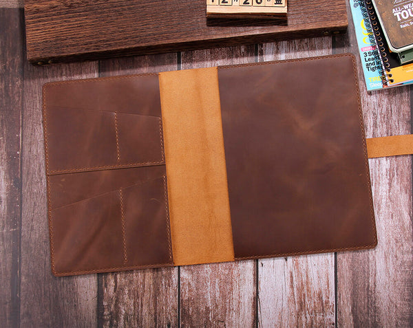 leather journal cover for rocketbook letter size
