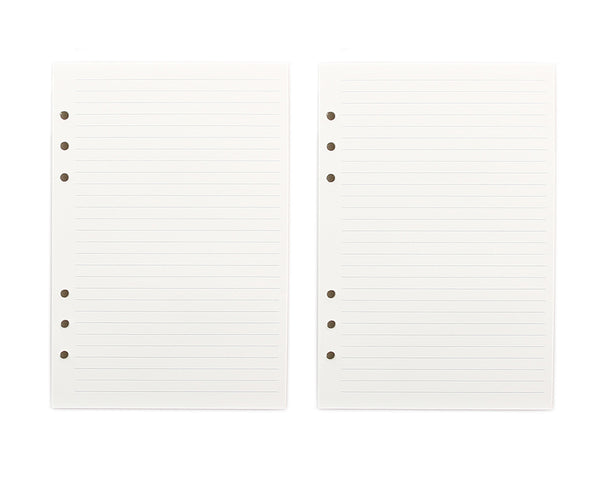 6 Holes Refill Paper for A6 Ring Binder Notebook