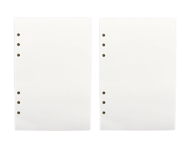 6 Holes Refill Paper for A5 Ring Binder Notebook