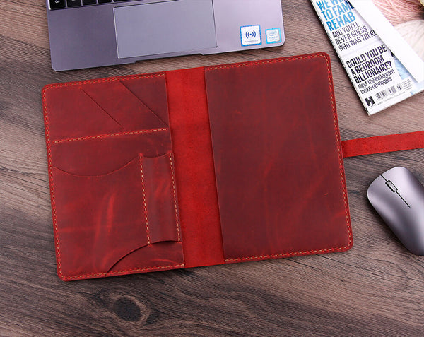 Leather folio for rocketbook