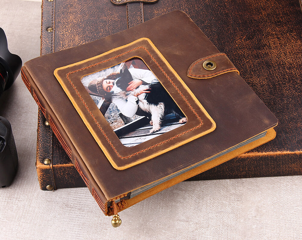 Little Book of Hermes in Luxe Leather by Graphic Image™ - Picture Frames,  Photo Albums, Personalized and Engraved Digital Photo Gifts - SendAFrame