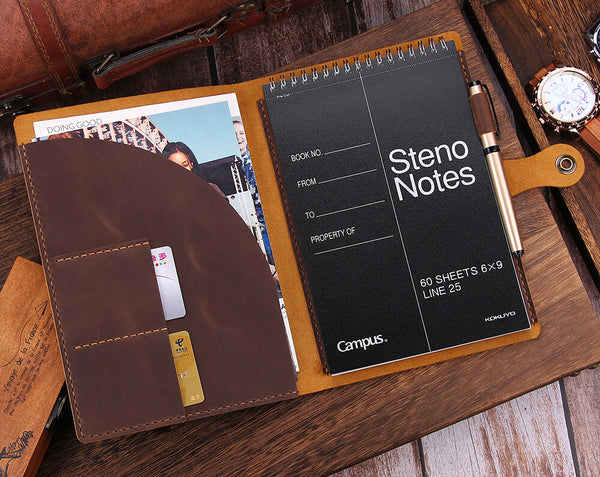 Personalized Leather Covers for 6