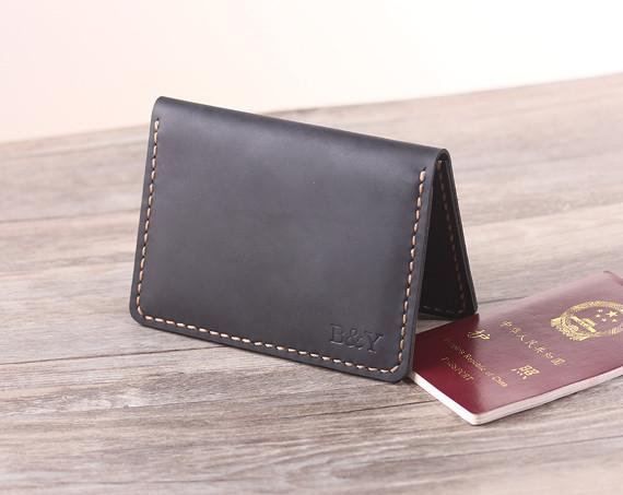 leather travel wallet