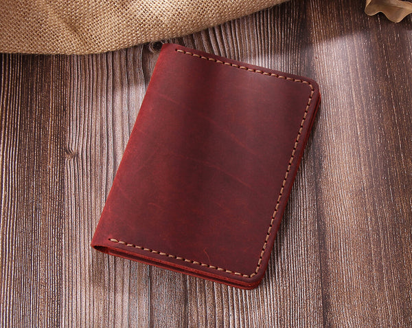 Personalized Leather Travel Passport Wallet