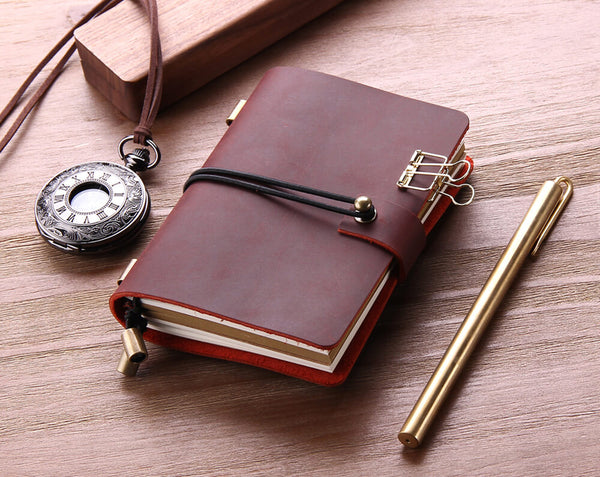 Custom Leather Traveler's Notebook