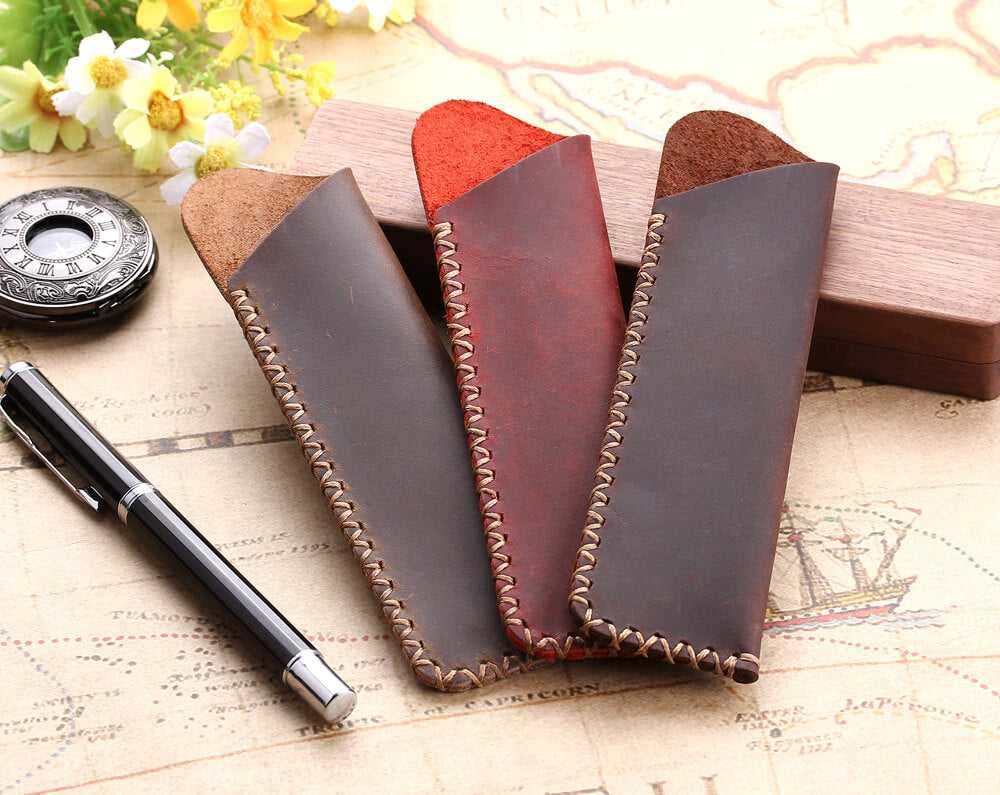 Genuine Leather Pen Pouch