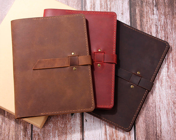 Personalized A5 Leather Legal Pad Padfolio Portfolio