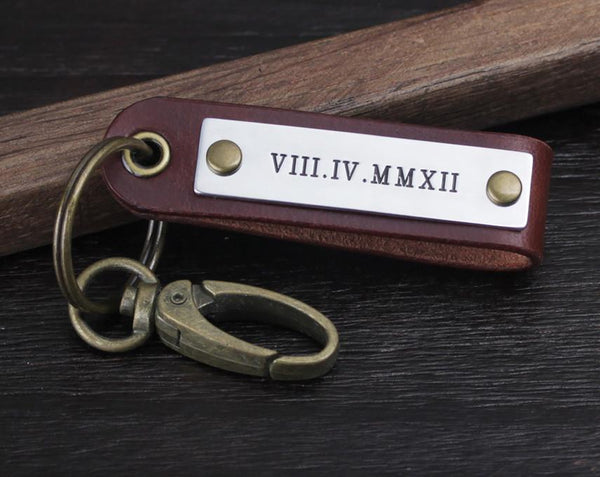 leather keyring