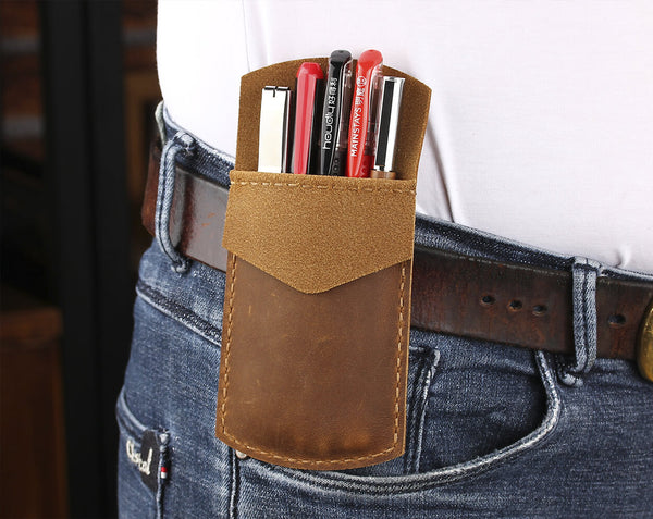 Personalzed Leather Pocket Protector