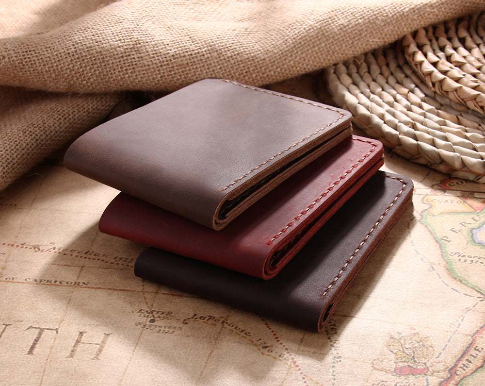 Mens Leather Bifold Wallets