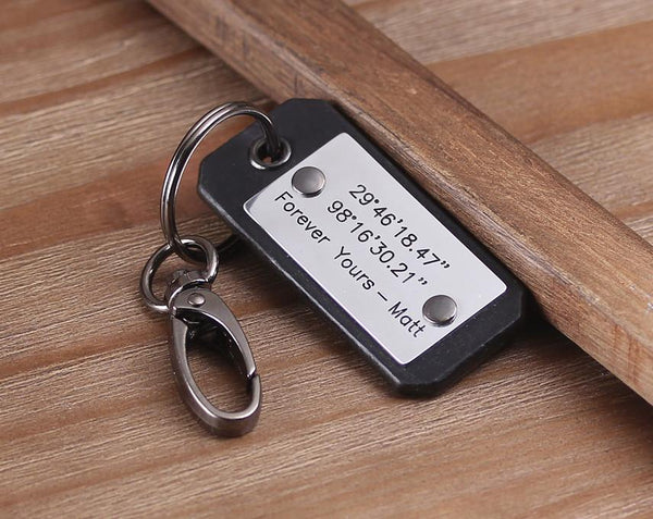 leather key fob holder