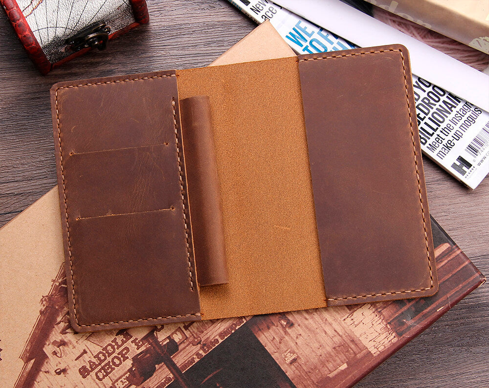 Handmade Bifold Men's Leather Wallet - Robrasim